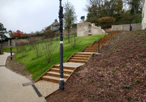 Travaux de VRD et d’aménagement extérieurs à Monfort L’Amaury